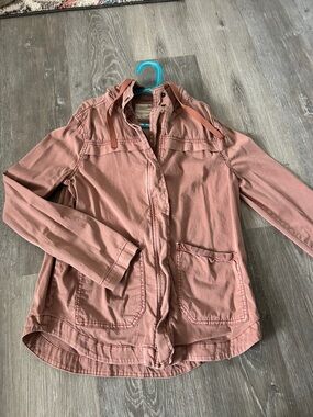 SO Women's Rust Utility Jacket with Hood